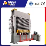 Màquina de premsa en calent de panells a base de fusta